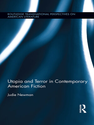 cover image of Utopia and Terror in Contemporary American Fiction